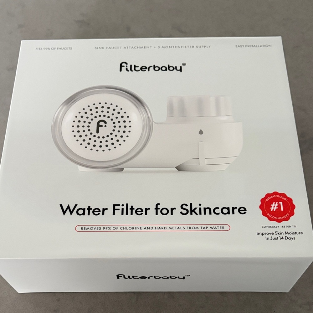 Filterbaby White Water Filter for Skincare - Faucet Attachment